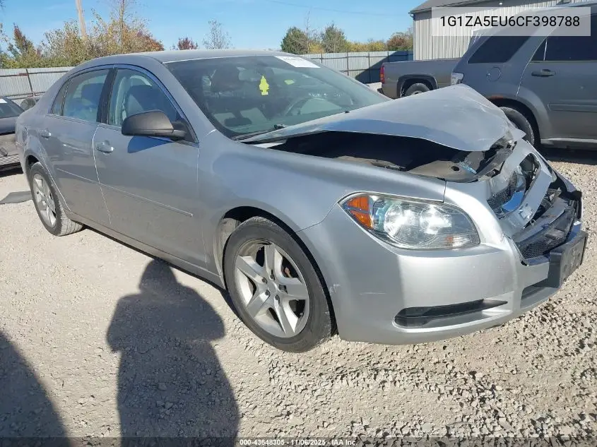 1G1ZA5EU6CF398788 2012 Chevrolet Malibu Ls