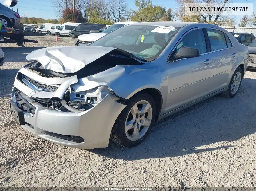 1G1ZA5EU6CF398788 2012 Chevrolet Malibu Ls