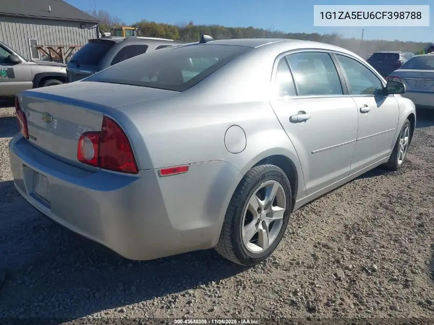1G1ZA5EU6CF398788 2012 Chevrolet Malibu Ls