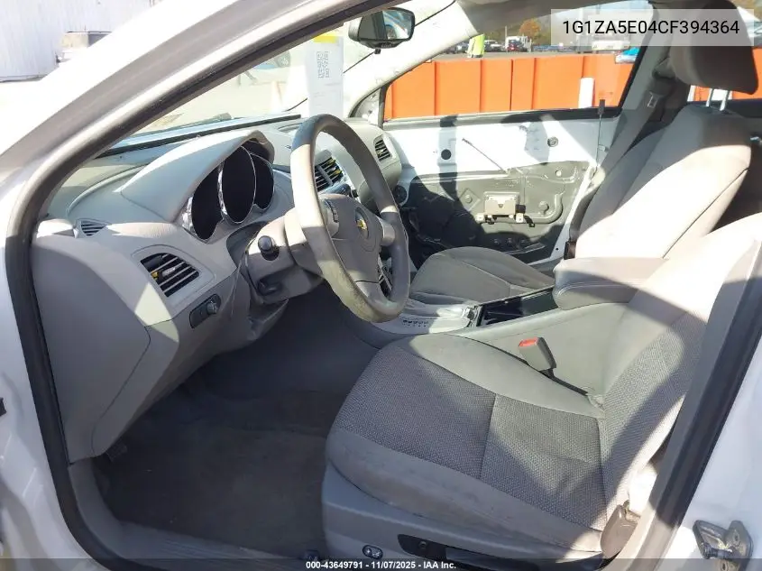 1G1ZA5E04CF394364 2012 Chevrolet Malibu Ls