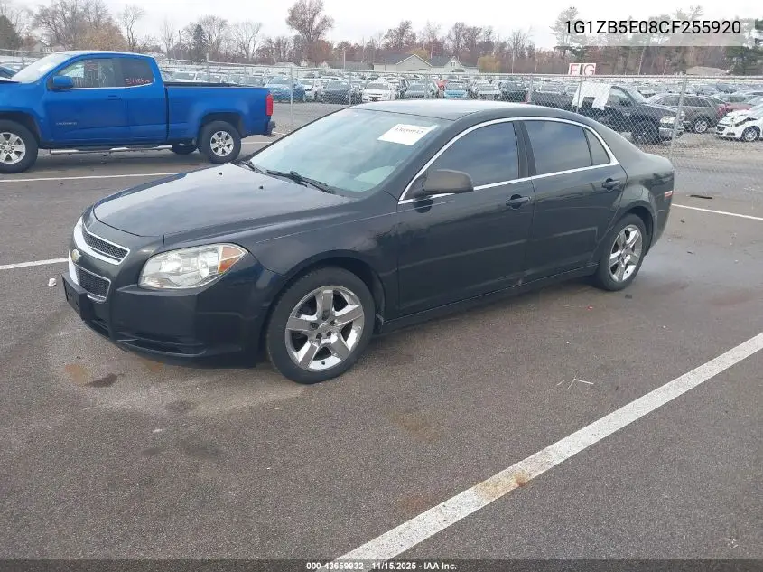 1G1ZB5E08CF255920 2012 Chevrolet Malibu Ls