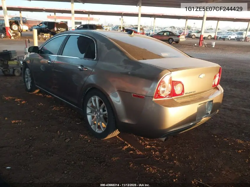 1G1ZE5E07CF244429 2012 Chevrolet Malibu 1Lz