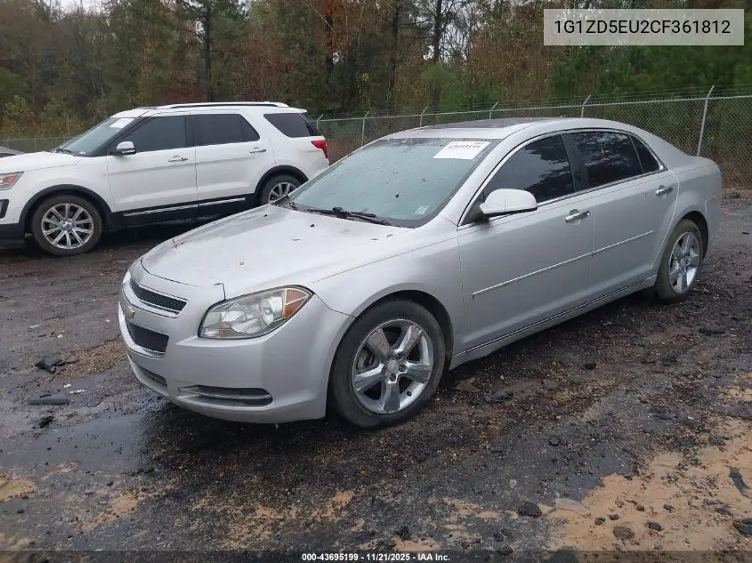 1G1ZD5EU2CF361812 2012 Chevrolet Malibu 2Lt