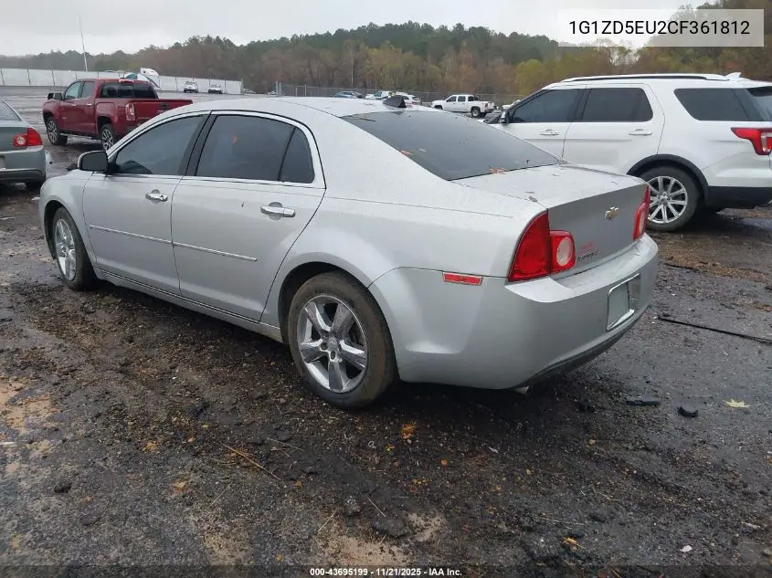 1G1ZD5EU2CF361812 2012 Chevrolet Malibu 2Lt