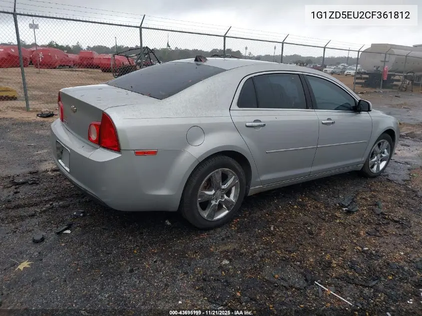 1G1ZD5EU2CF361812 2012 Chevrolet Malibu 2Lt