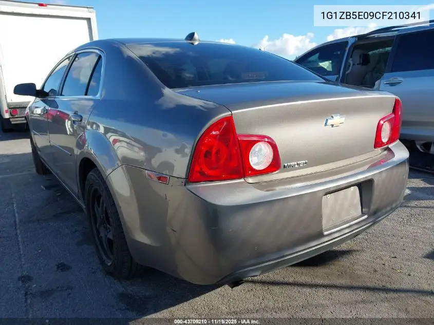 1G1ZB5E09CF210341 2012 Chevrolet Malibu Ls
