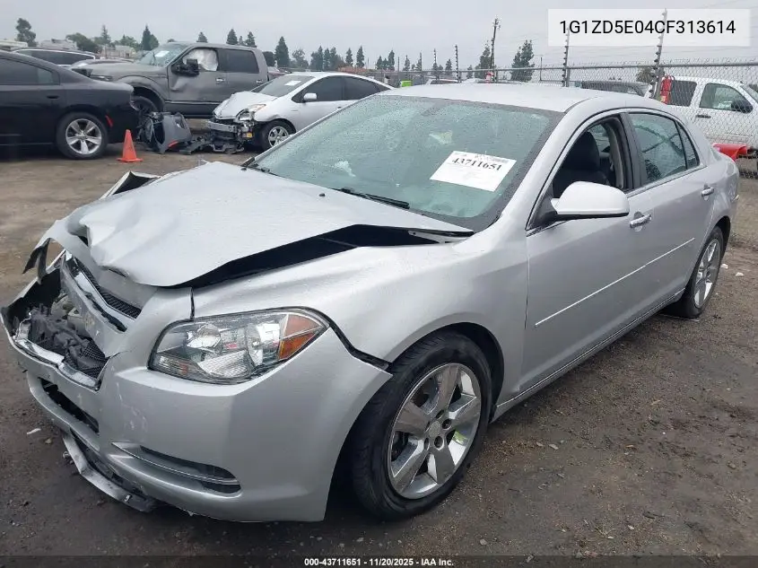 1G1ZD5E04CF313614 2012 Chevrolet Malibu 2Lt