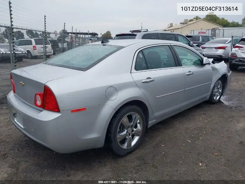 1G1ZD5E04CF313614 2012 Chevrolet Malibu 2Lt
