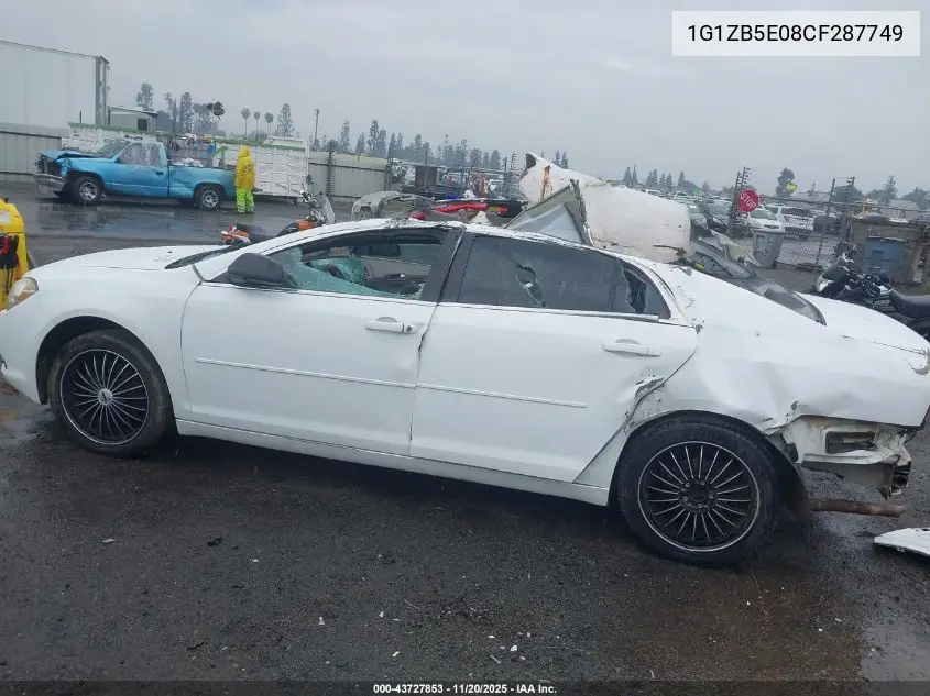 1G1ZB5E08CF287749 2012 Chevrolet Malibu Ls