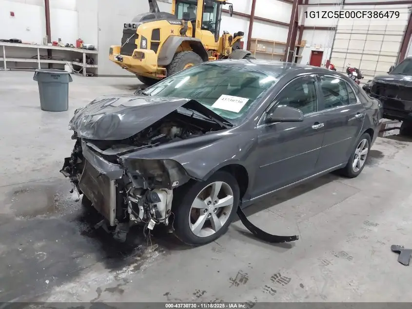 1G1ZC5E00CF386479 2012 Chevrolet Malibu 1Lt