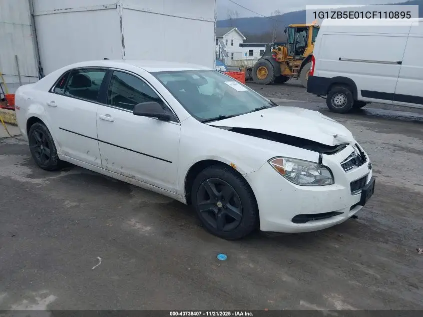 1G1ZB5E01CF110895 2012 Chevrolet Malibu Ls