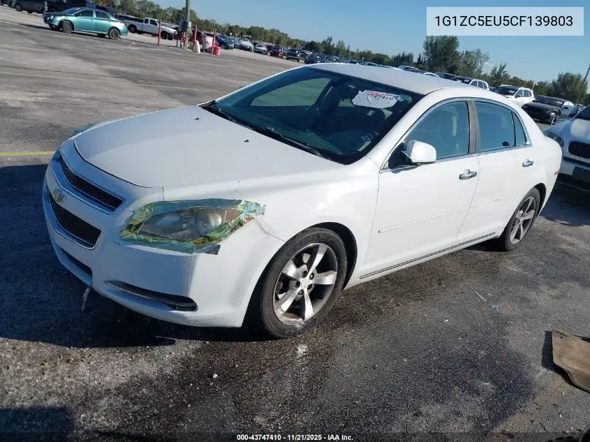 1G1ZC5EU5CF139803 2012 Chevrolet Malibu 1Lt