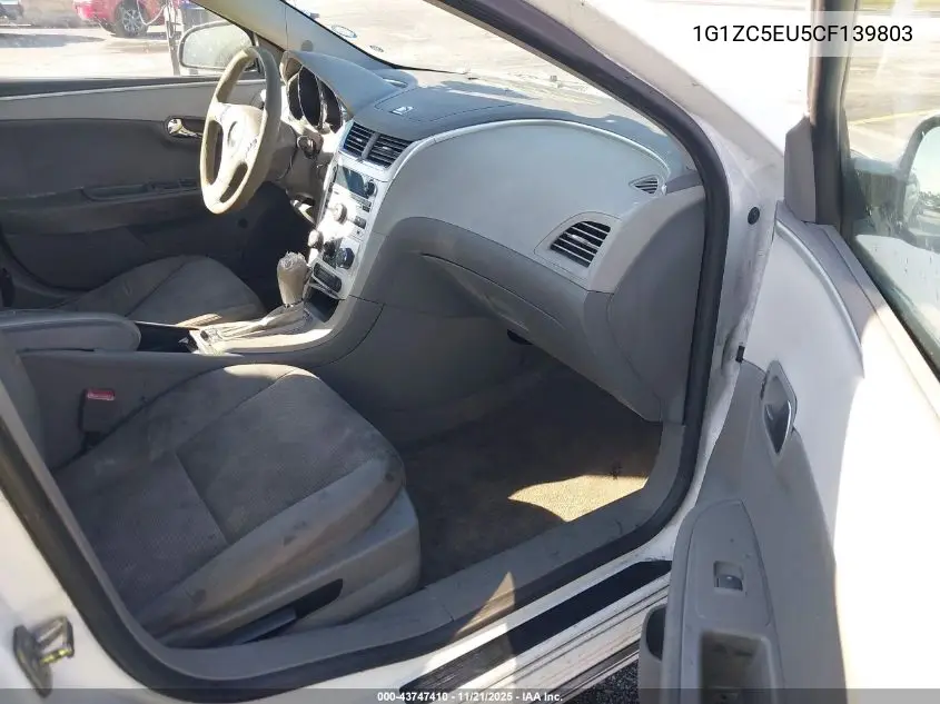 1G1ZC5EU5CF139803 2012 Chevrolet Malibu 1Lt