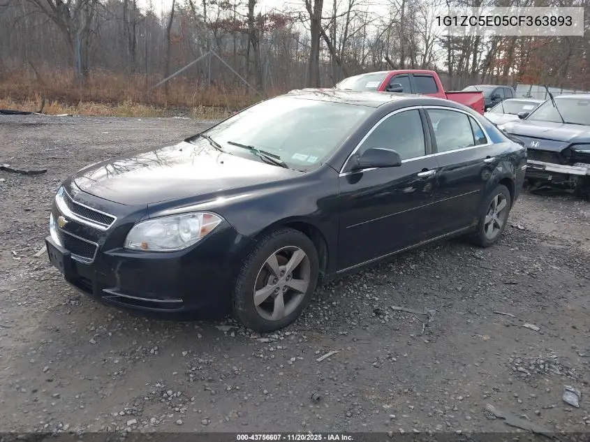 1G1ZC5E05CF363893 2012 Chevrolet Malibu 1Lt