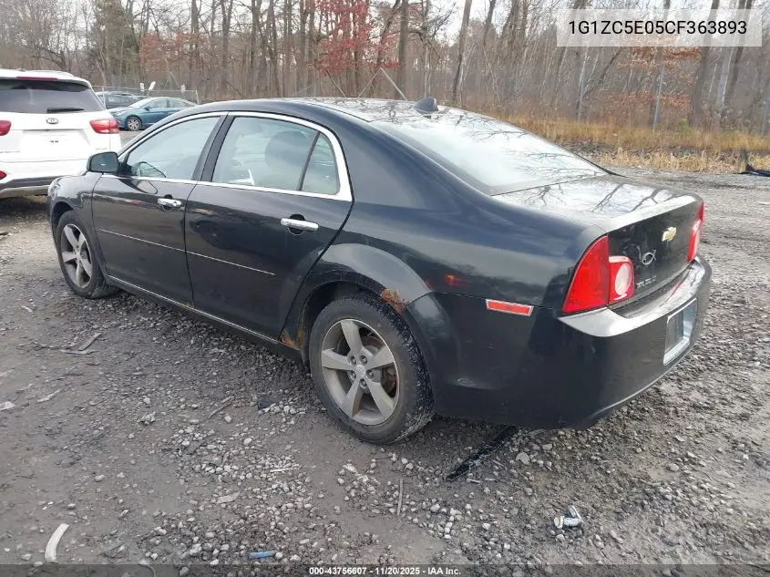 1G1ZC5E05CF363893 2012 Chevrolet Malibu 1Lt