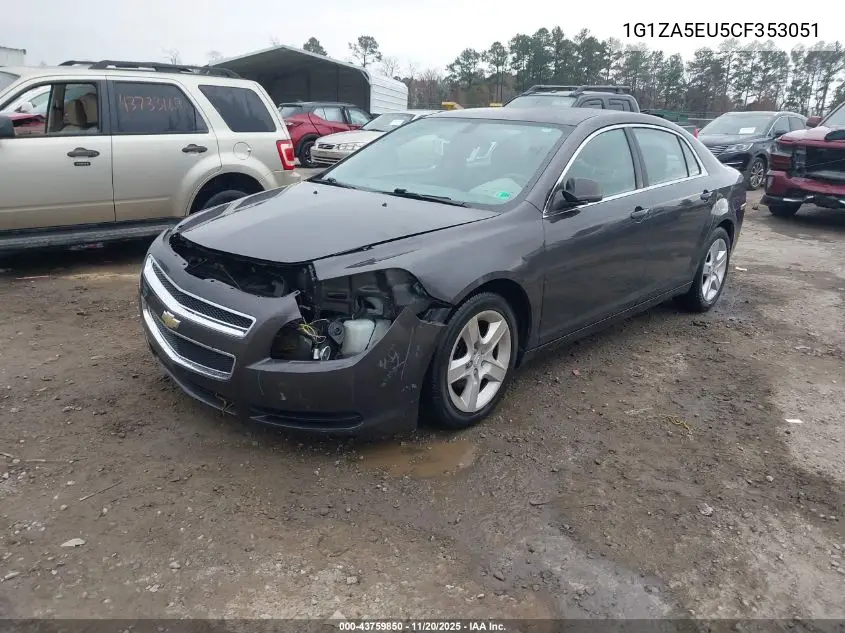 1G1ZA5EU5CF353051 2012 Chevrolet Malibu Ls