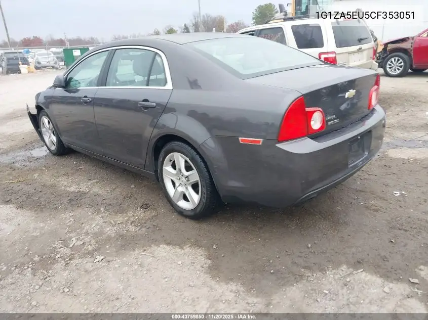 1G1ZA5EU5CF353051 2012 Chevrolet Malibu Ls