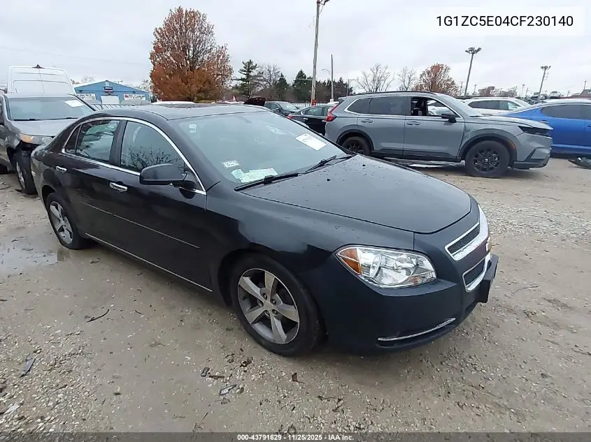 1G1ZC5E04CF230140 2012 Chevrolet Malibu 1Lt