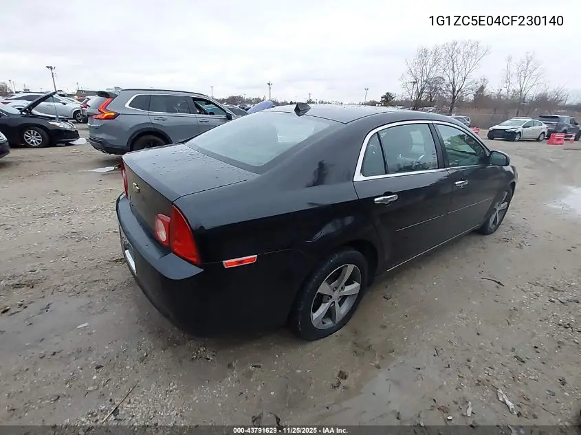 1G1ZC5E04CF230140 2012 Chevrolet Malibu 1Lt