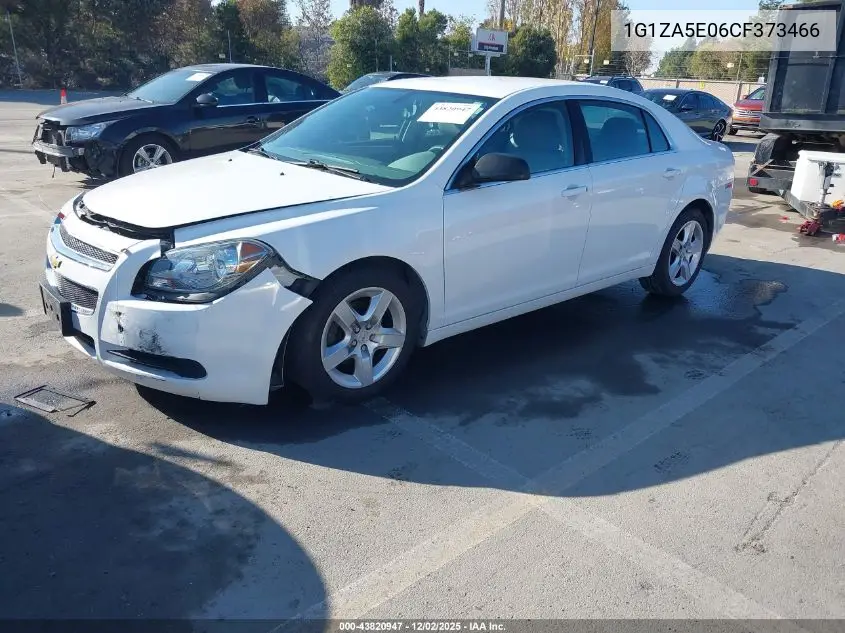 1G1ZA5E06CF373466 2012 Chevrolet Malibu Ls