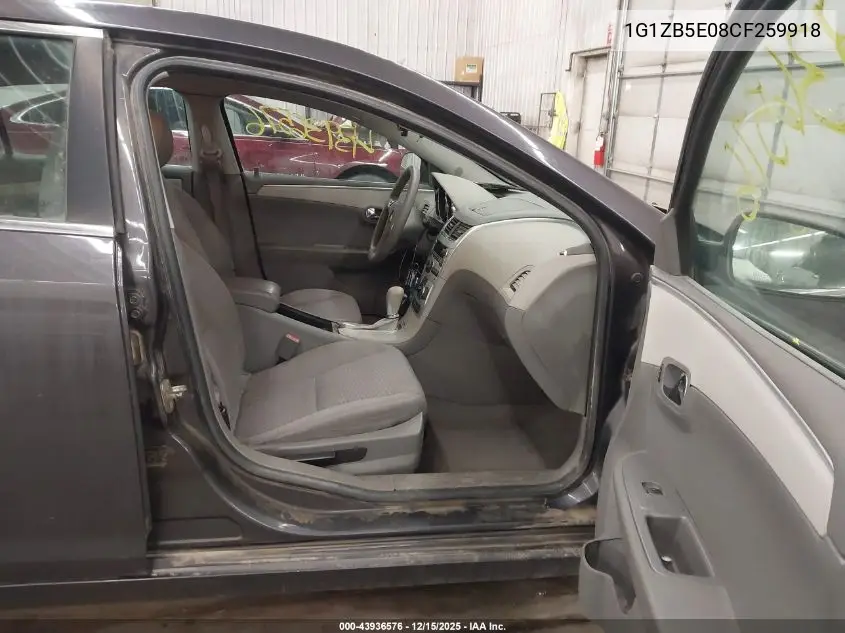 1G1ZB5E08CF259918 2012 Chevrolet Malibu Ls
