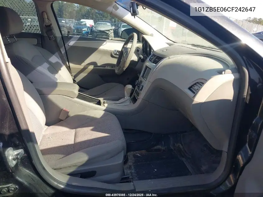 1G1ZB5E06CF242647 2012 Chevrolet Malibu Ls