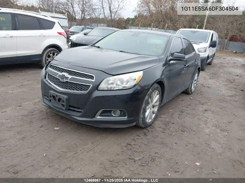 1G11E5SA6DF304504 2013 Chevrolet Malibu 2Lt