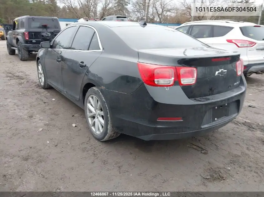 1G11E5SA6DF304504 2013 Chevrolet Malibu 2Lt