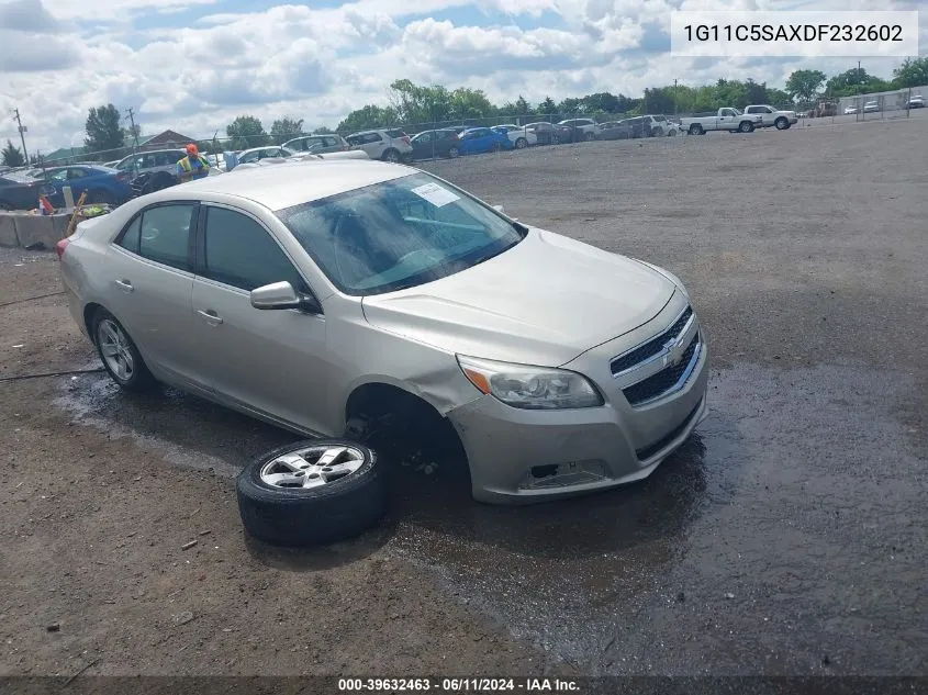 1G11C5SAXDF232602 2013 Chevrolet Malibu 1Lt