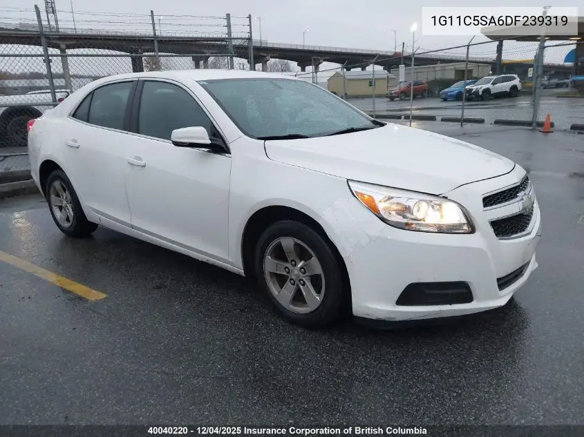 1G11C5SA6DF239319 2013 Chevrolet Malibu 1Lt