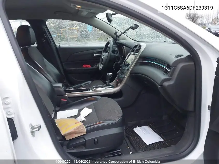 1G11C5SA6DF239319 2013 Chevrolet Malibu 1Lt