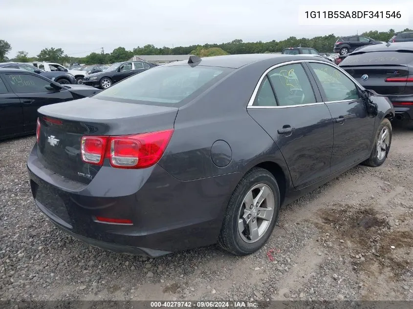 2013 Chevrolet Malibu 1Ls VIN: 1G11B5SA8DF341546 Lot: 40279742