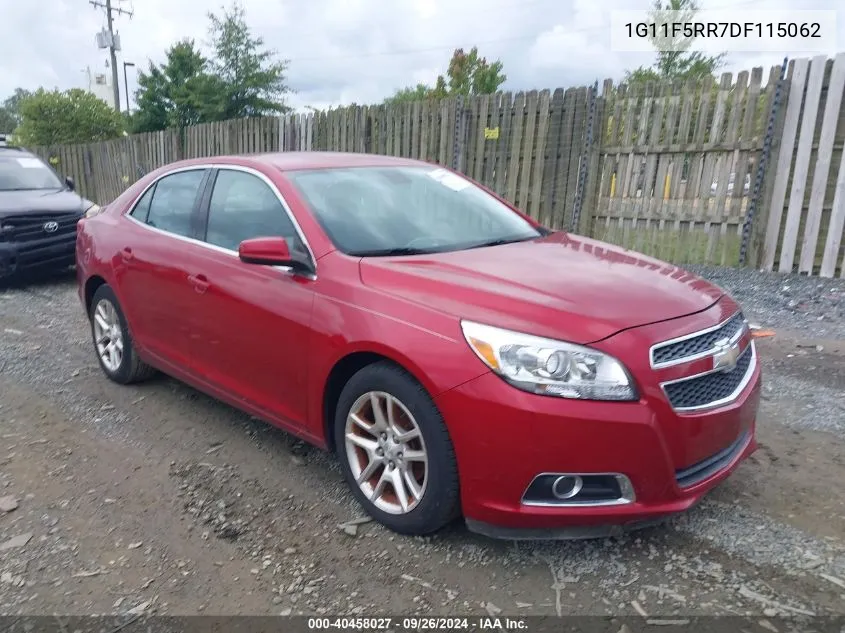 1G11F5RR7DF115062 2013 Chevrolet Malibu Eco Premium Audio