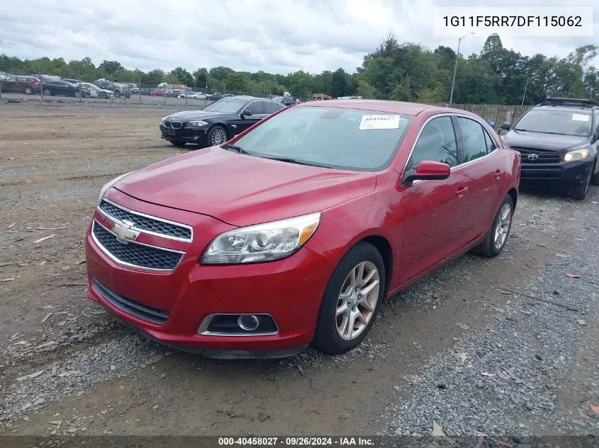 1G11F5RR7DF115062 2013 Chevrolet Malibu Eco Premium Audio