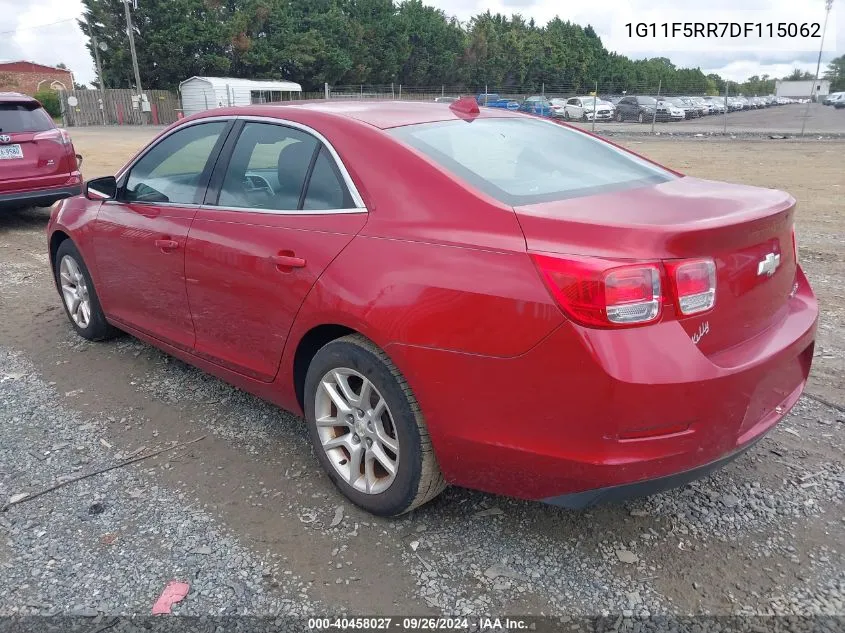 1G11F5RR7DF115062 2013 Chevrolet Malibu Eco Premium Audio