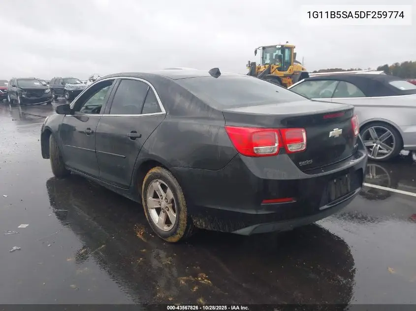 1G11B5SA5DF259774 2013 Chevrolet Malibu 1Ls