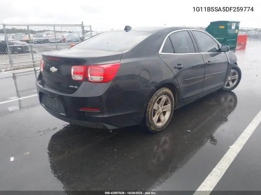 1G11B5SA5DF259774 2013 Chevrolet Malibu 1Ls