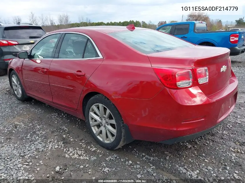 1G11E5SA0DF214779 2013 Chevrolet Malibu 2Lt