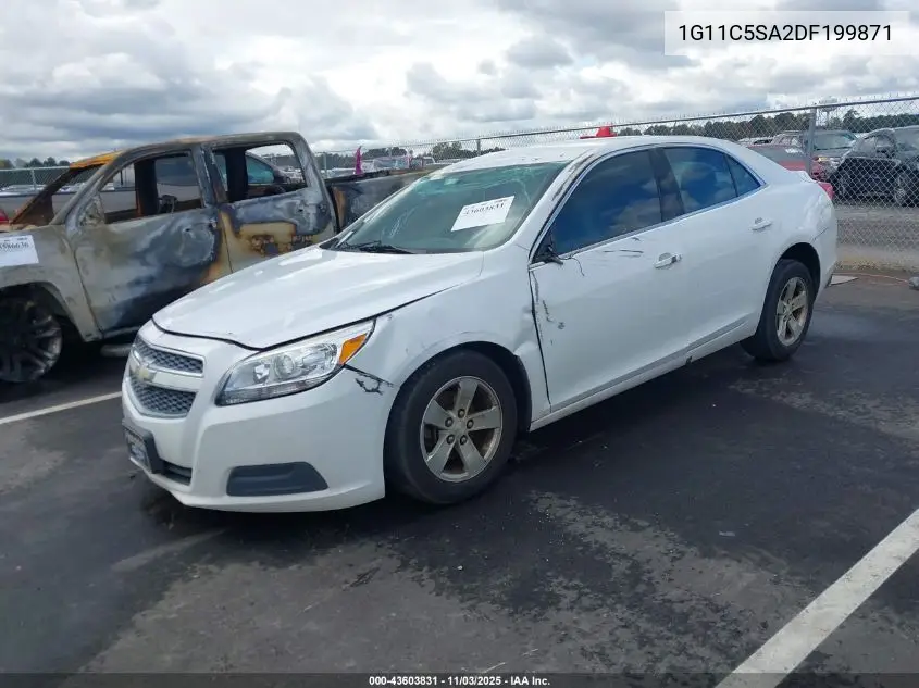 1G11C5SA2DF199871 2013 Chevrolet Malibu 1Lt