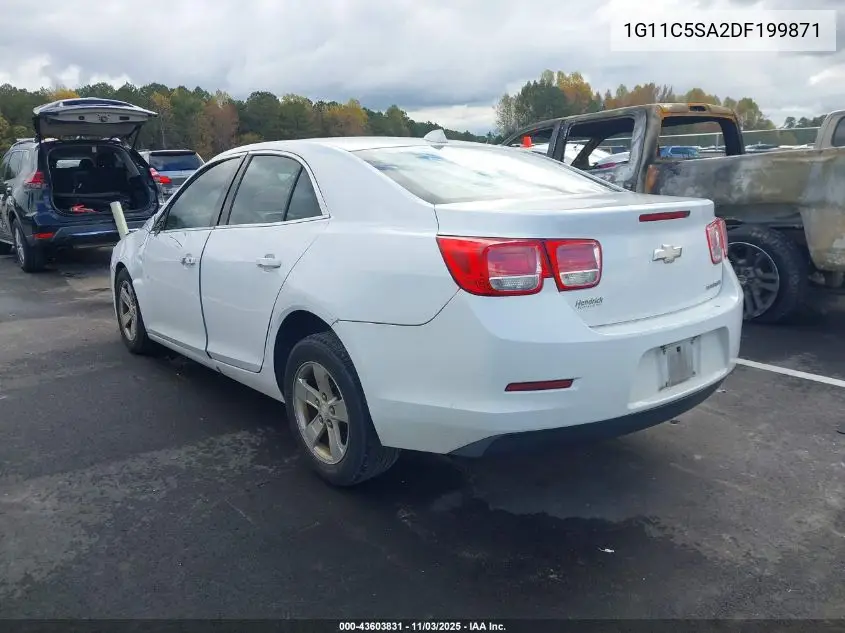 1G11C5SA2DF199871 2013 Chevrolet Malibu 1Lt