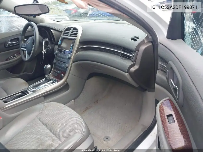 1G11C5SA2DF199871 2013 Chevrolet Malibu 1Lt
