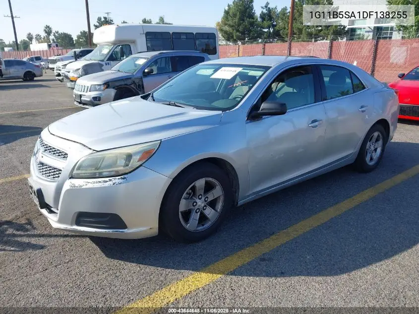 1G11B5SA1DF138255 2013 Chevrolet Malibu 1Ls