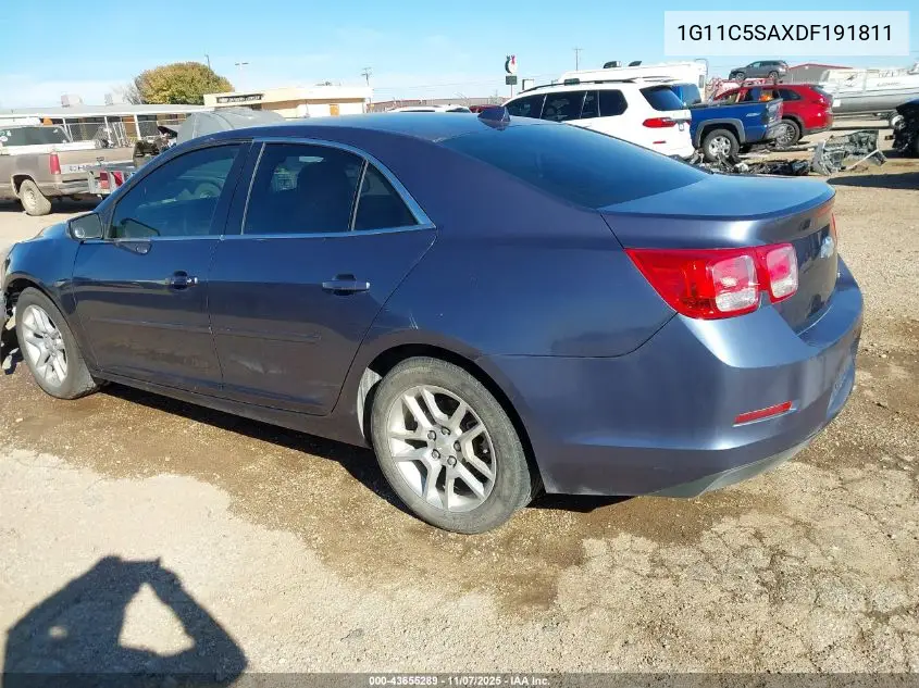 1G11C5SAXDF191811 2013 Chevrolet Malibu 1Lt