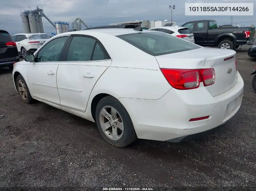 1G11B5SA3DF144266 2013 Chevrolet Malibu 1Ls