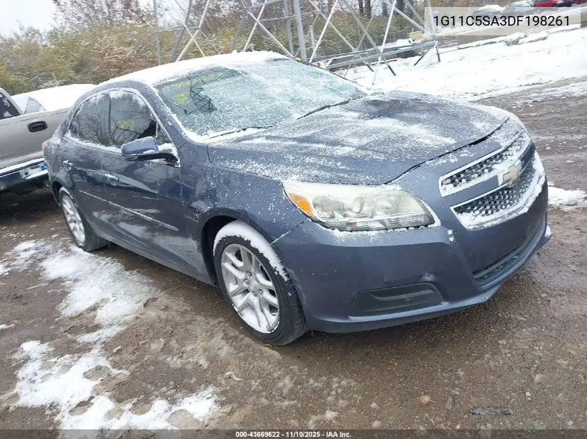 1G11C5SA3DF198261 2013 Chevrolet Malibu 1Lt