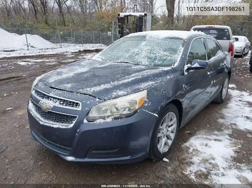 1G11C5SA3DF198261 2013 Chevrolet Malibu 1Lt