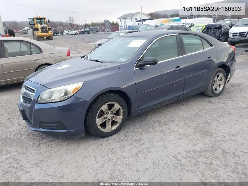 1G11B5SA2DF160393 2013 Chevrolet Malibu 1Ls