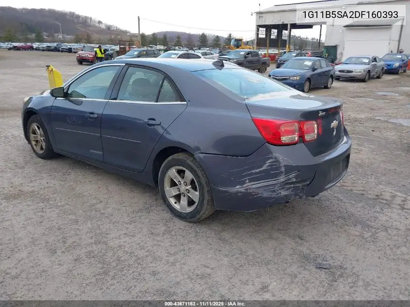 1G11B5SA2DF160393 2013 Chevrolet Malibu 1Ls