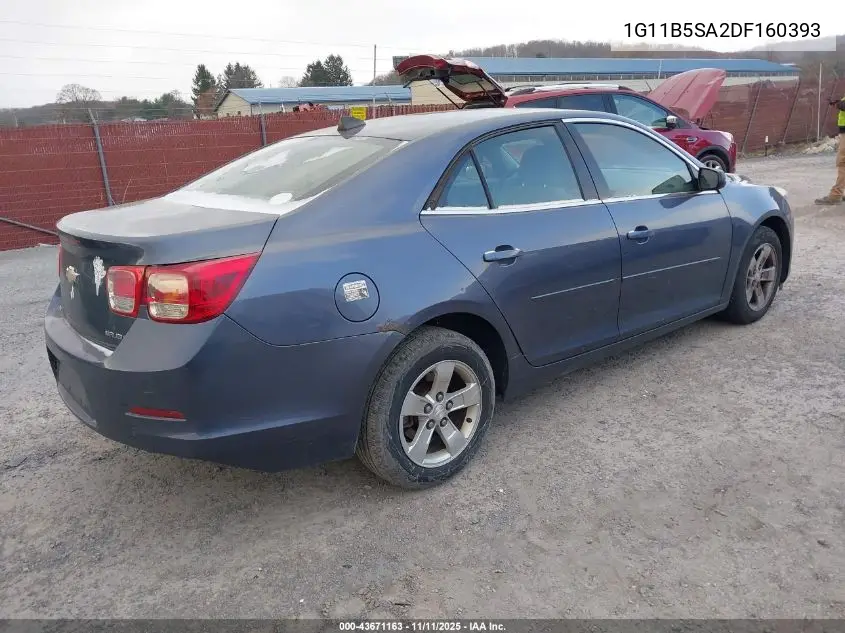 1G11B5SA2DF160393 2013 Chevrolet Malibu 1Ls