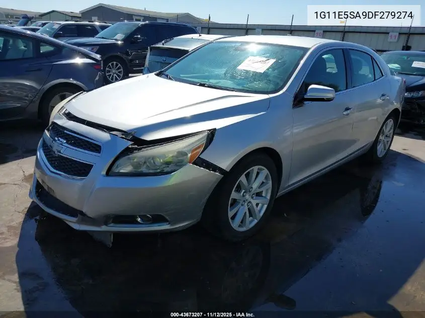 1G11E5SA9DF279274 2013 Chevrolet Malibu 2Lt